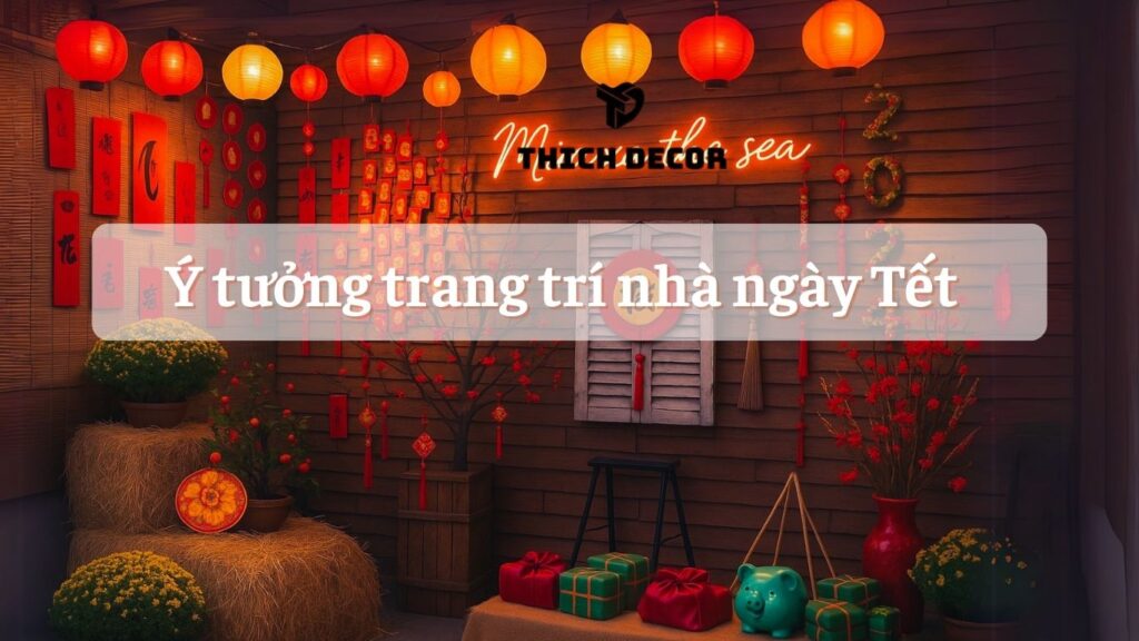 ý tưởng trang trí nhà ngày tết