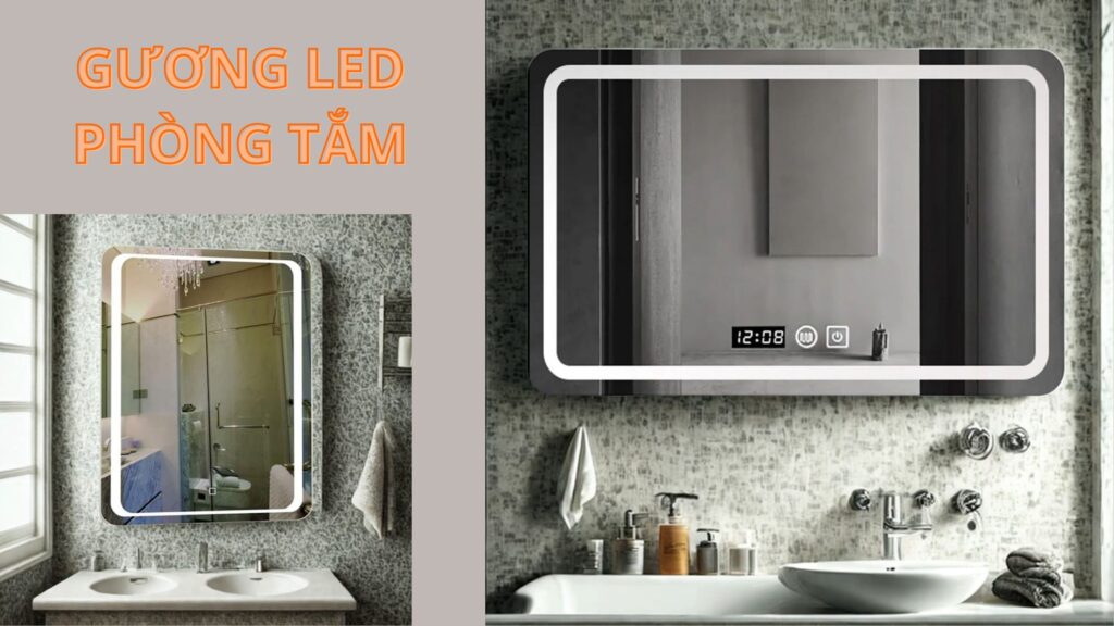 gương LED phòng tắm