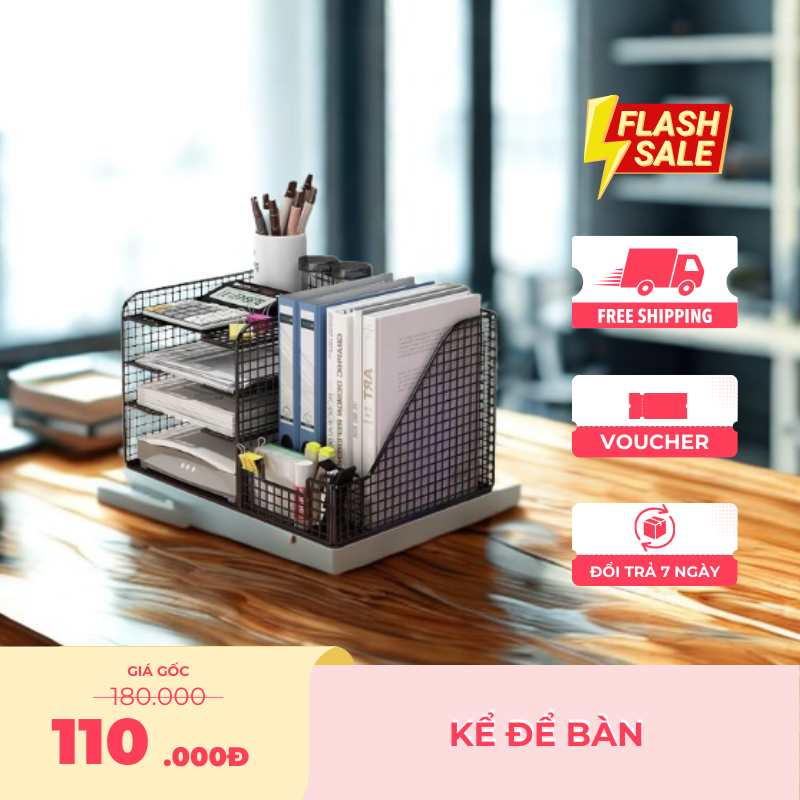 Kệ sách để bàn cao cấp