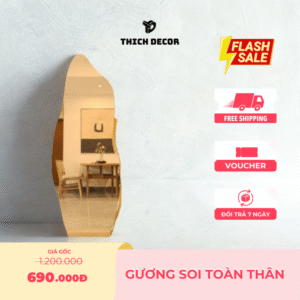 Gương soi toàn thân - Có đèn LED