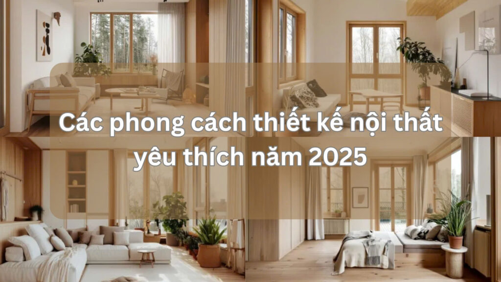 Các phong cách thiết kế nội thất yêu thích năm 2025-Thích Decor