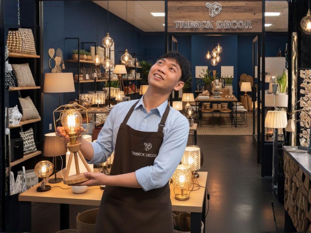 Cửa hàng bán đèn LED ở TPHCM
